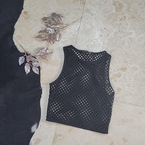 Victoria's Secret Tops - Victoria's Secret small mesh crop top/3 for $25